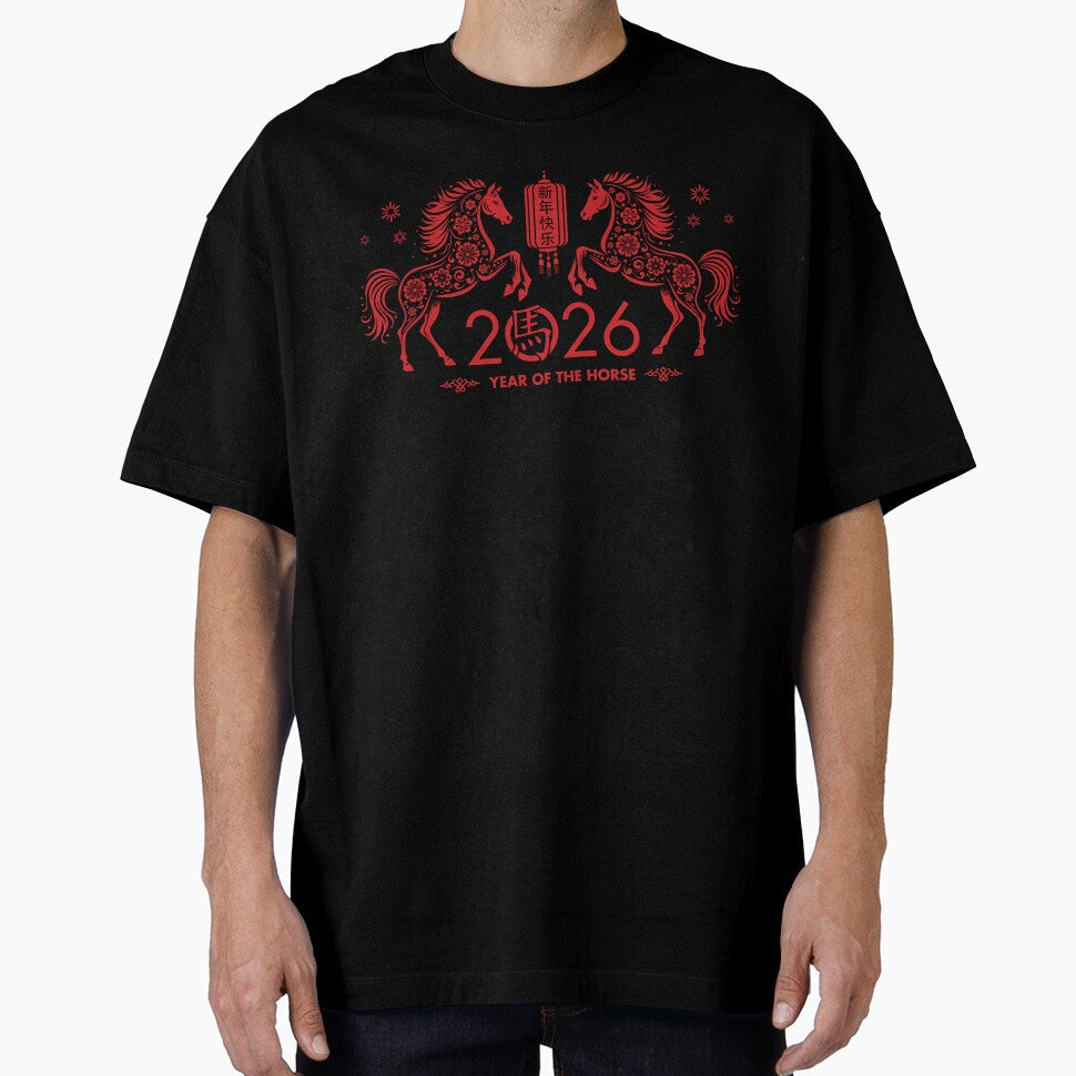 Chinese New year of the Horse 2026 by k9printart