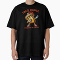 Taco Dance Crew Powered By Tacos Funny Fiesta Shirt by TreeDoPrints