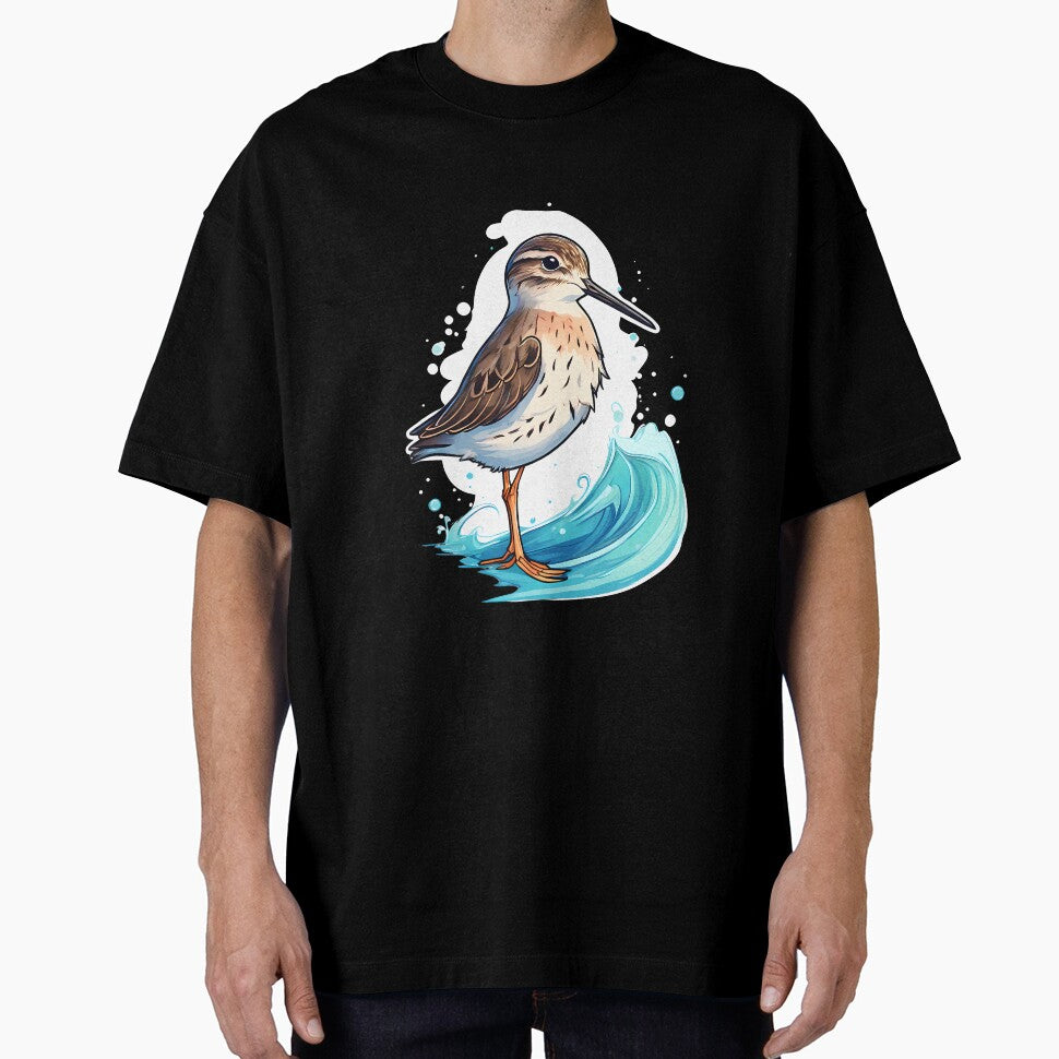 Coastal Charm with Sandpiper by Mechanical-Artt