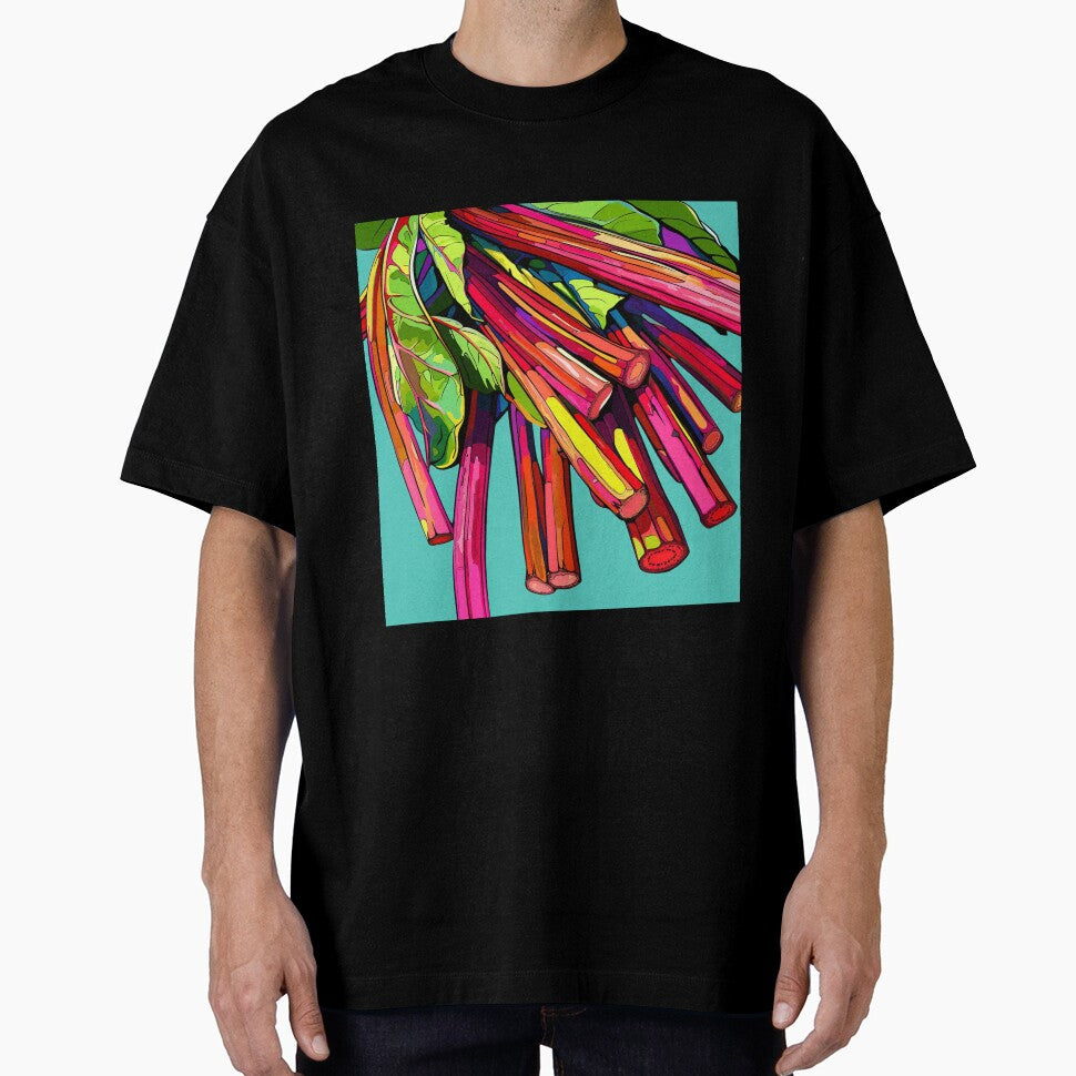 Rhubarb Pop Art 3 by AstroRisq
