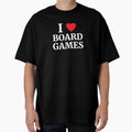 I Love Board Games Heart by Vanover Designs