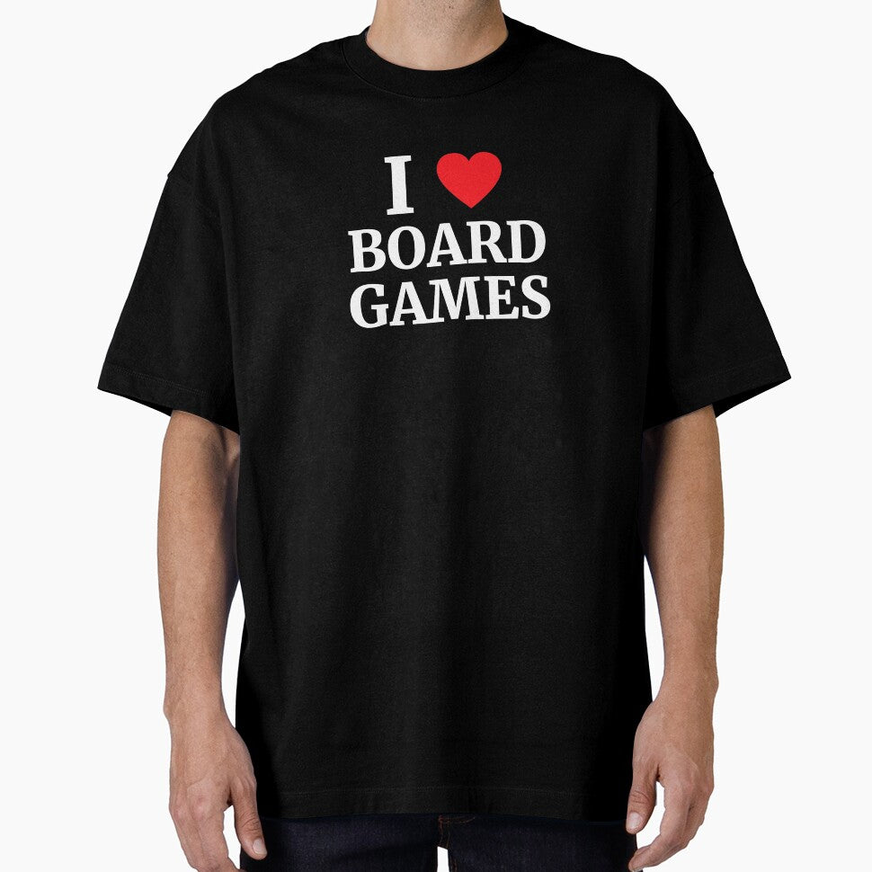 I Love Board Games Heart by Vanover Designs