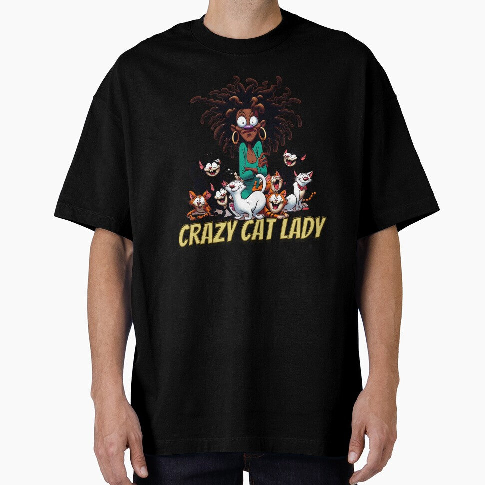 CRAZY CAT LADY BLACK, DAD FUNNY, MOM FUNNY by HYPeR-NaTUrE