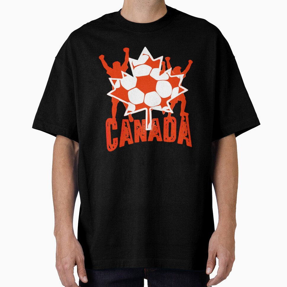 Canada Soccer Maple Leaf Fan by Valascanza