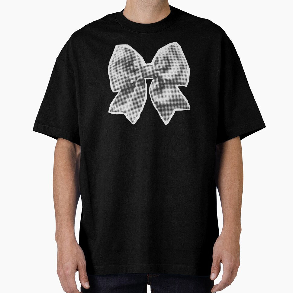 black and white retro bow by shmugytopy