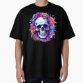 Skull with Flowers by ttntt