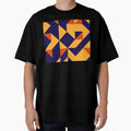 Blue, Yellow and Orange Abstract - Pattern by Designs2Excite