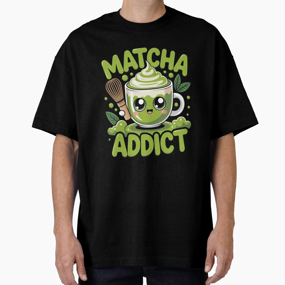 Matcha Addict – Japanese Tea Lover Design by shellymope