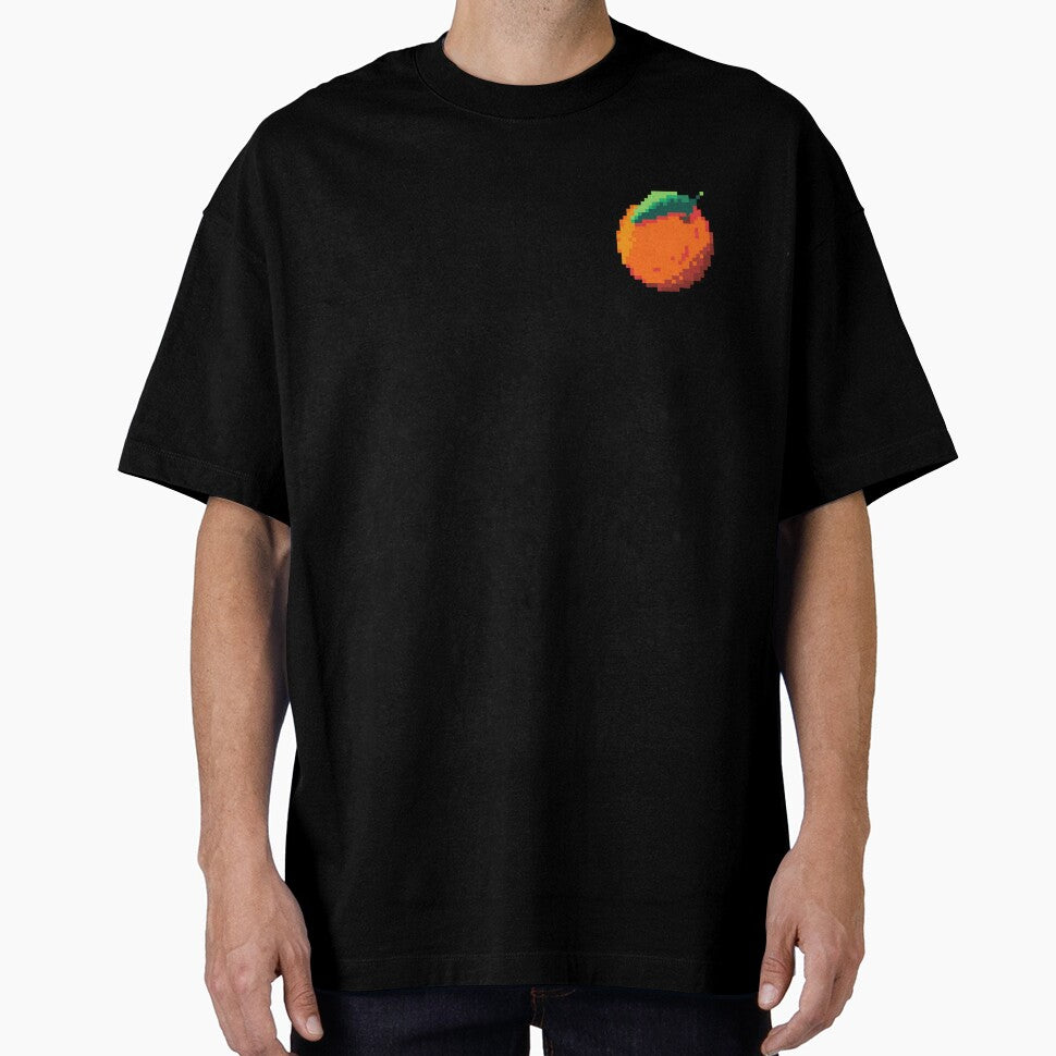 Pixel Grapefruit - pixel food art by LittleFoodShop