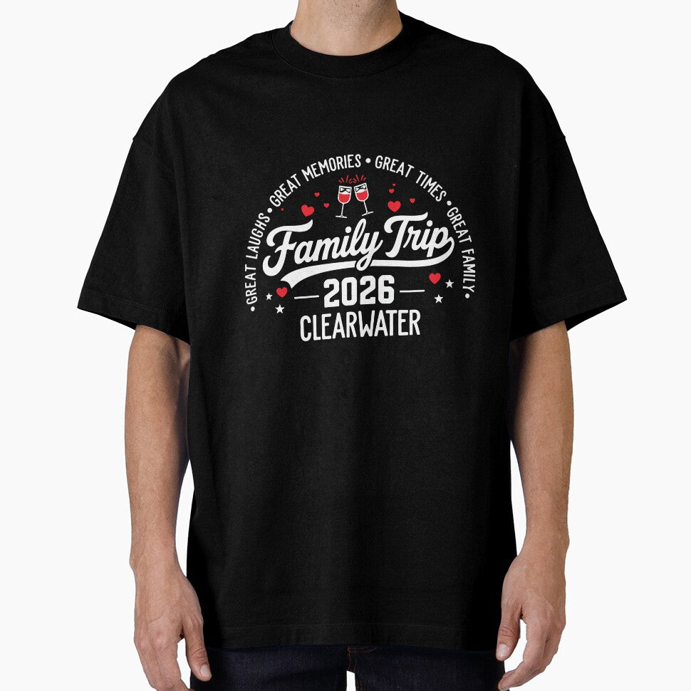 Clearwater 2026 Family Vacation Matching Trip Beach Summer Design by kiralynstration