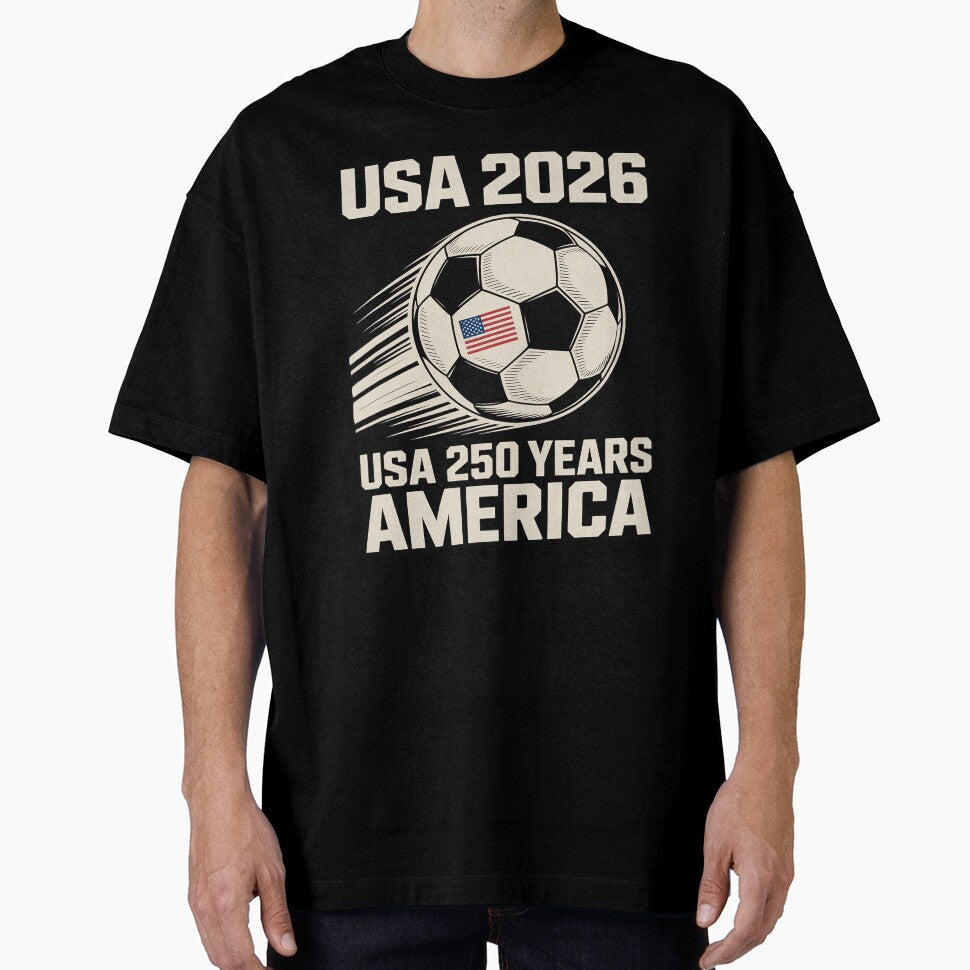 Usa 2026 Soccer 250 Years Women Kids 4th of July by grounabslaninal