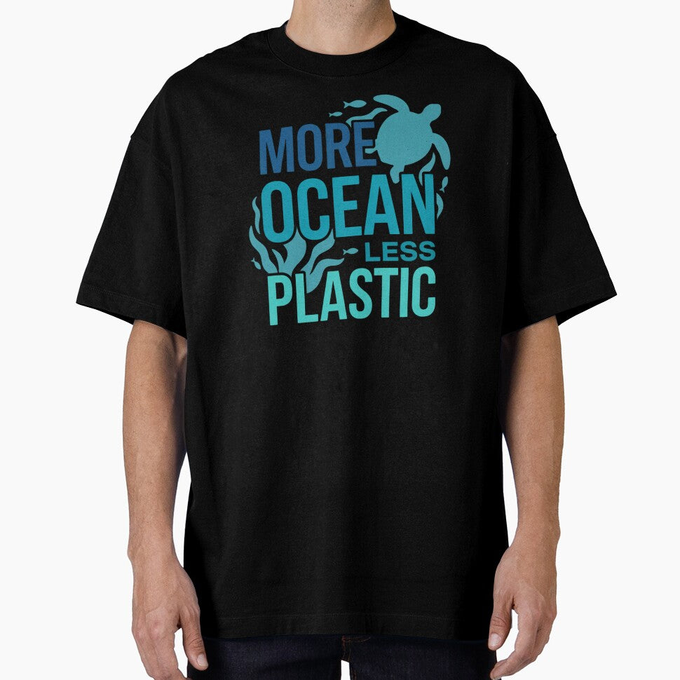 More Ocean Less Plastic Sea Turtle Marine Conservation by chattsuede