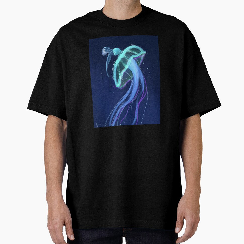 Jellyfish Mermaid Ghostly by MisuWinArt