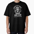 Funny Skeleton Coffee Lover Mom Overstimulated and Unhinged Chaos Mom Club by Winarrts