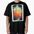 Elevate Your Home Decor with Our Minimalist Landscape Mountain Trees Prints by supeart