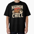 Maximum Chill Capybara – Vintage Stoic Zen Design by No Excuses Supply