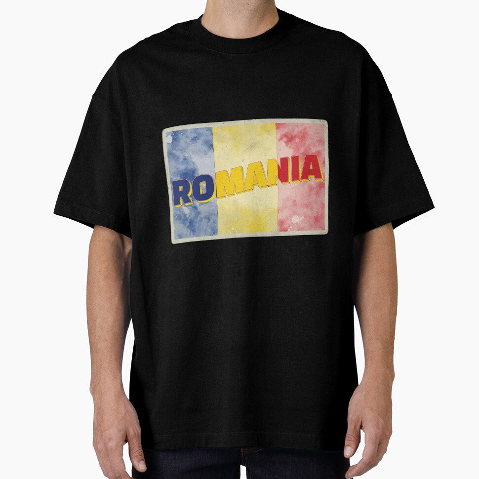 Romania Vintage style retro souvenir by DeveloperProp0