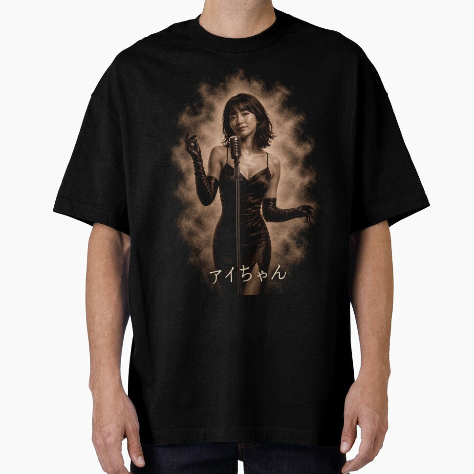Midnight Songbird | Vintage Jazz Singer Art by BrokenCompassCo