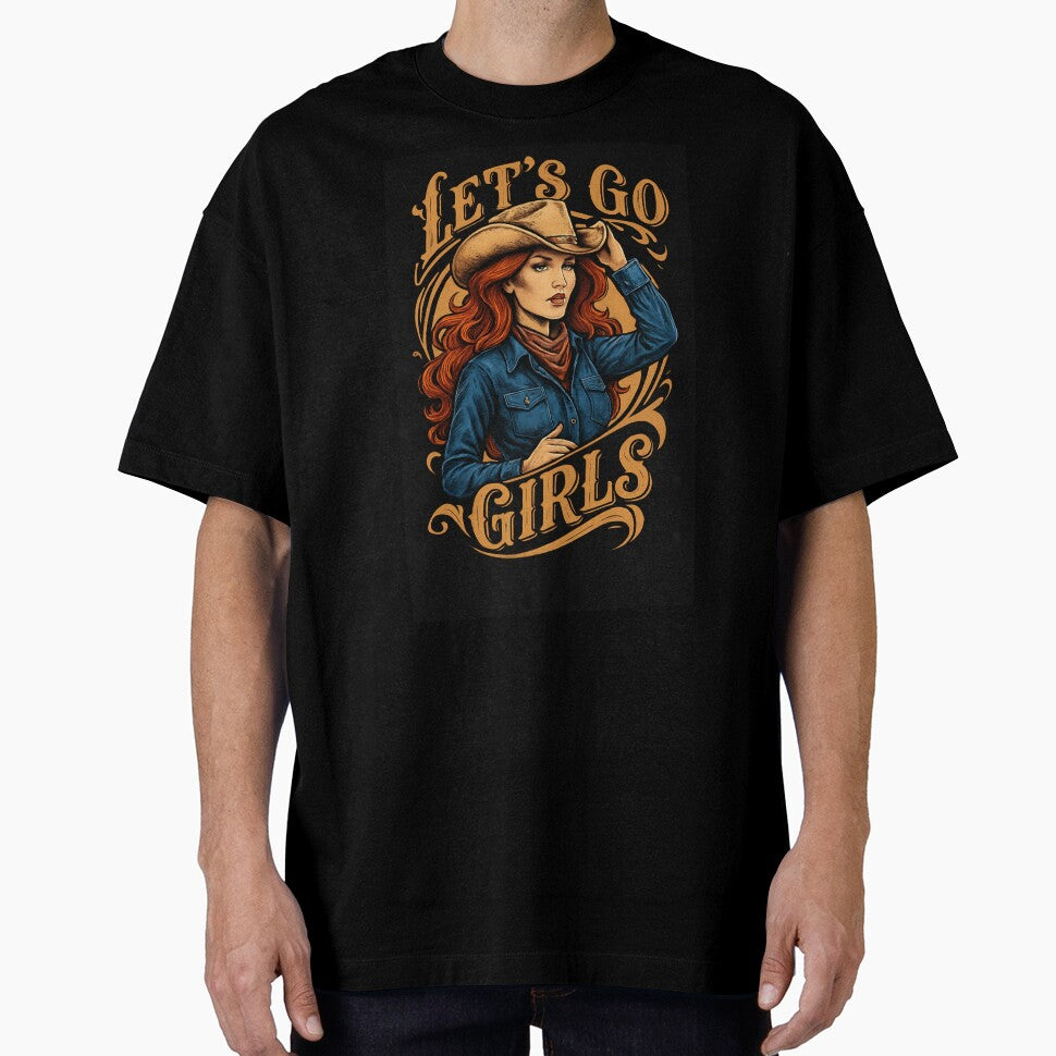 Let’s Go Girls – Western Cowgirl Art, Country Music Rodeo Poster by Bohospiritart
