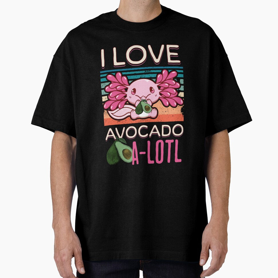 I Love Avocado  A-lotl Pink Cute Axolotl For Avocado Axolotol Lovers Funny by JooArtPrints  ★★★★★