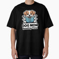 Dog Mom Reading Time Cute Dog Book Lover Sticker by KomalArtStudio