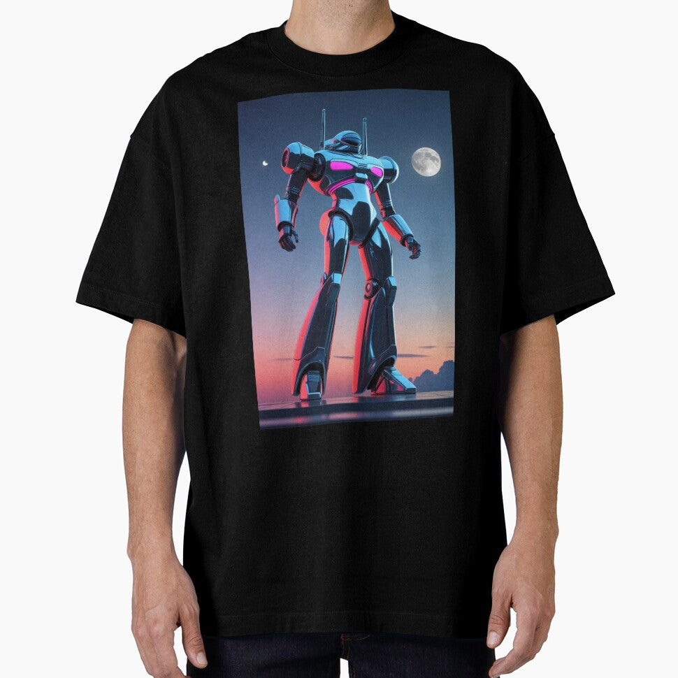 Neon Sentinel of Tomorrow's Yesterday by PrimeGens