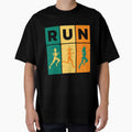 Colourful modern design for runners. Great on tee shirts, hoodies and many other products. by TheVarc