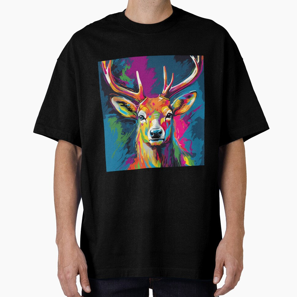 Stag Pop Art 2 by AstroRisq