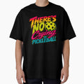 There's No Crying in Pickleball Funny Pickleball Shirt Retro Paddle Sports Tee by LVSMe