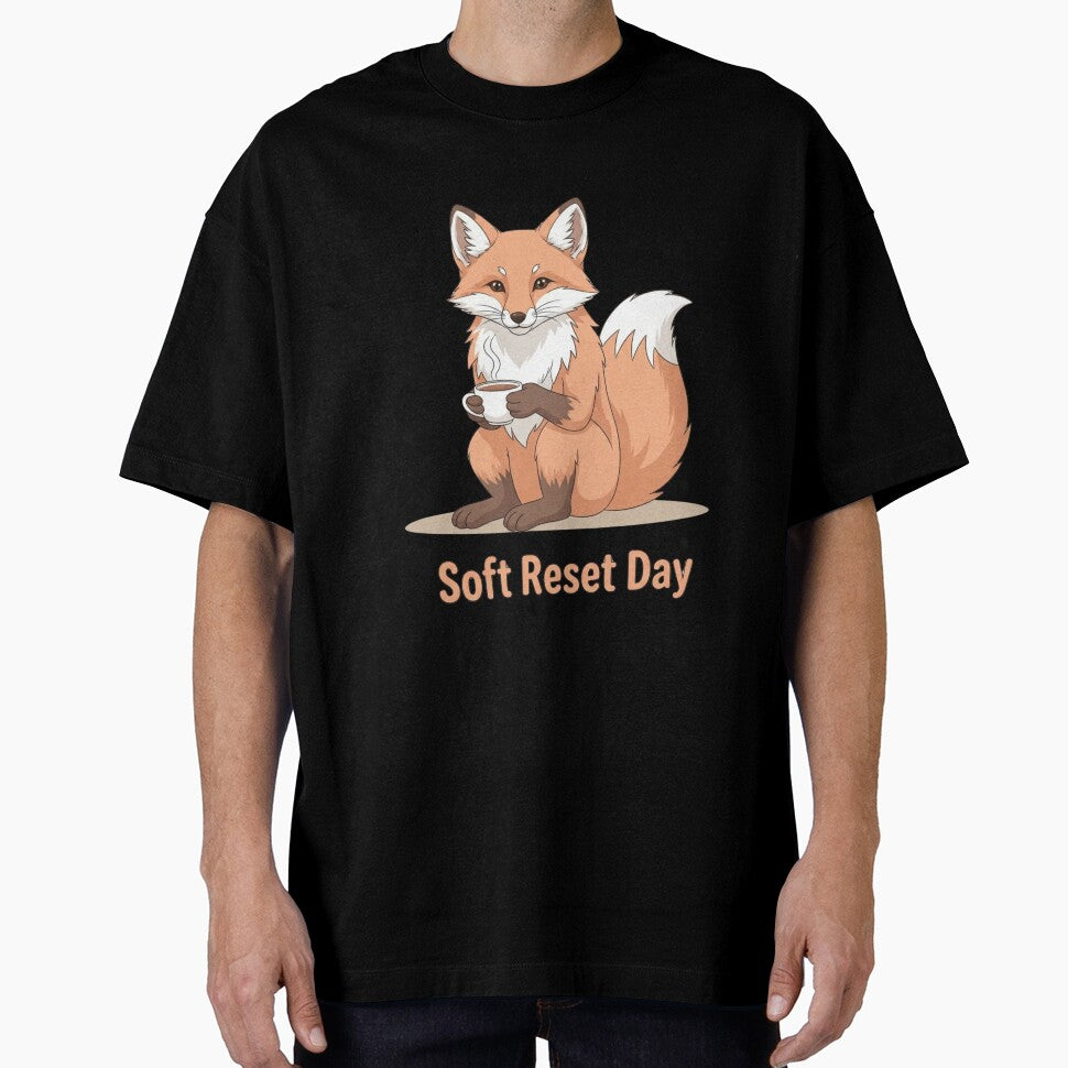Pastel Fox Soft Reset Day Relaxing Meme Art by Moon's Arts