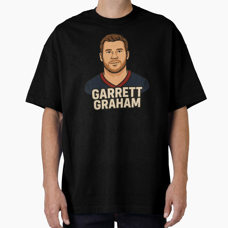 Garrett Graham Premium Oversized T shirt by NCNGDESIGN