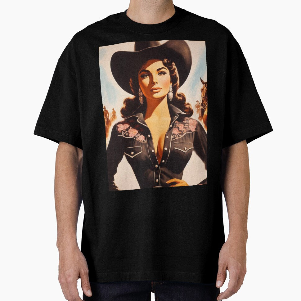 Vintage Western Pin Up by PulpVintage
