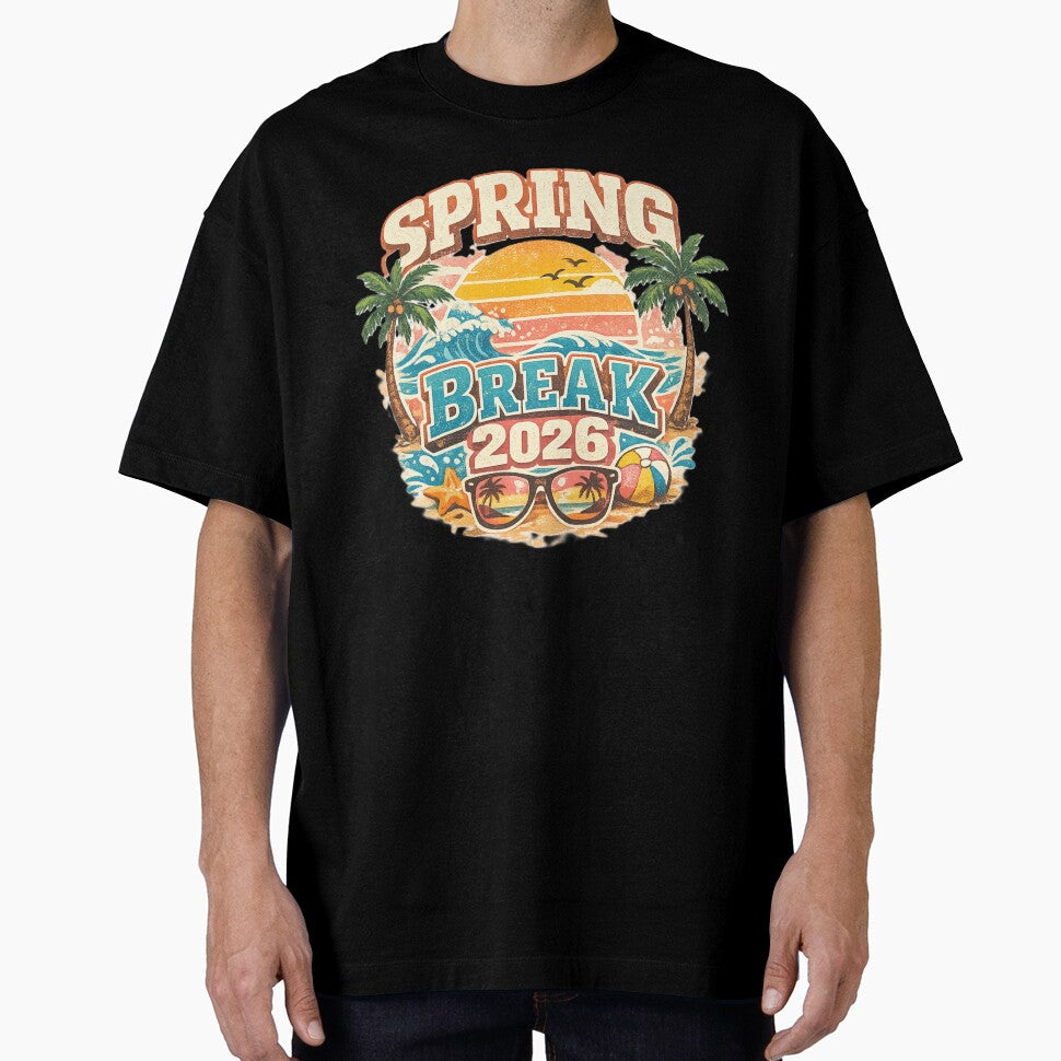 Spring Break 2026 Vintage Beach Party Shirt by EventDrop