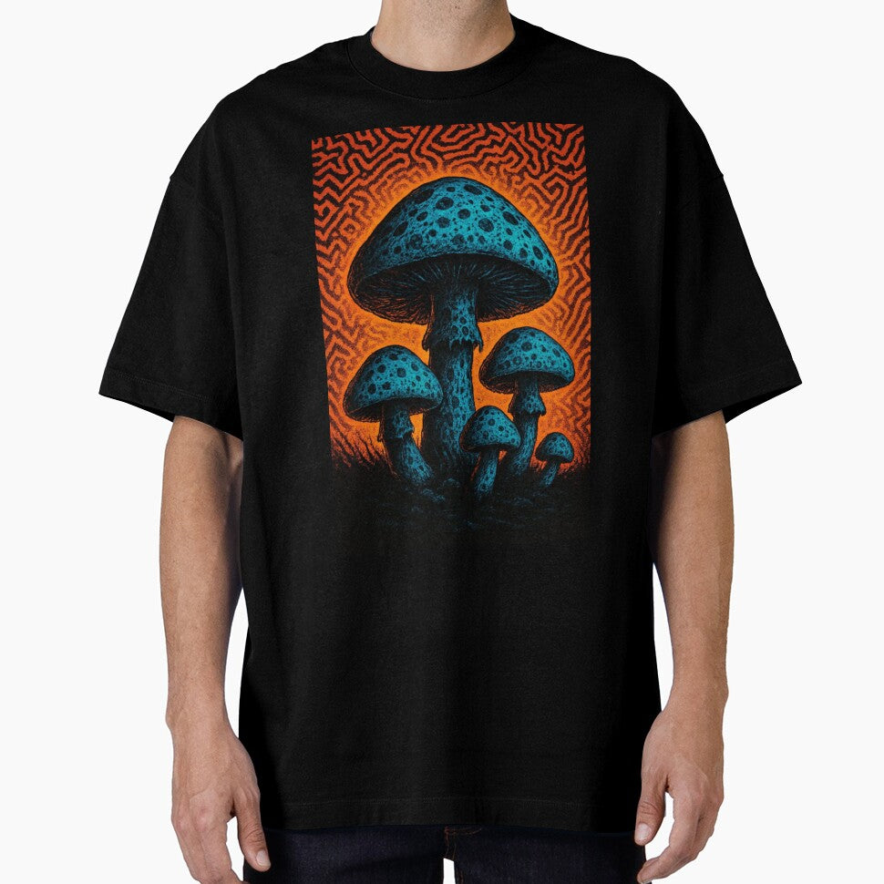 Neon Shrooms – The Forest That Sees You Back by DarkSpaceVibes