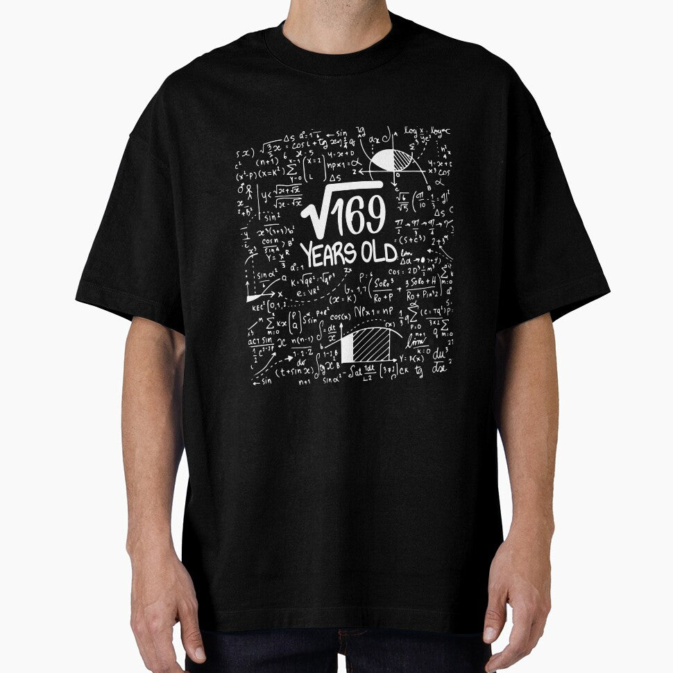 Square Root of 169: 13th Birthday 13 Years Old  Birthday Party - Math Humor  - Birthday Gift Funny Kids Birthday - Nerdy Geeky Gift by SaltacocoteRD