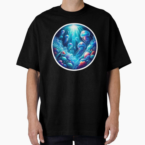 "Enchanting Underwater Marine Life Sticker Design" by ForFamily1120