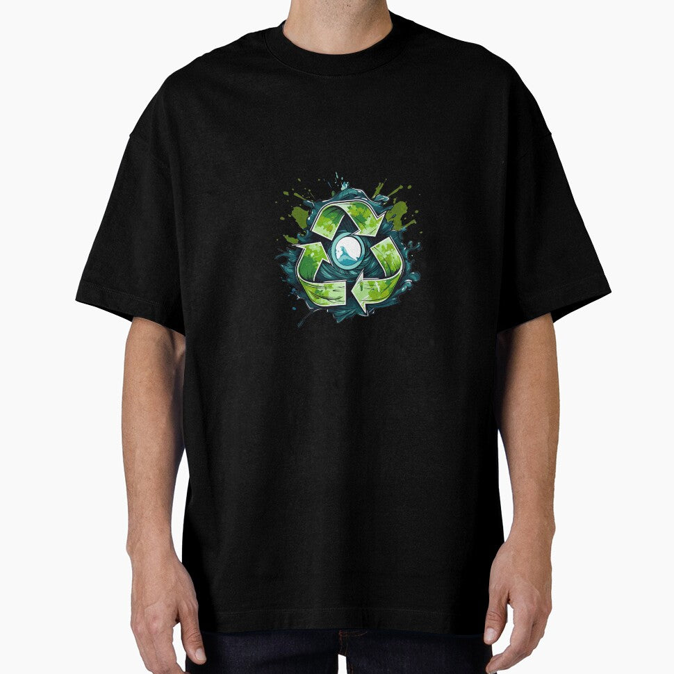 Recycling Symbol: Save The Oceans! by HausCrafted