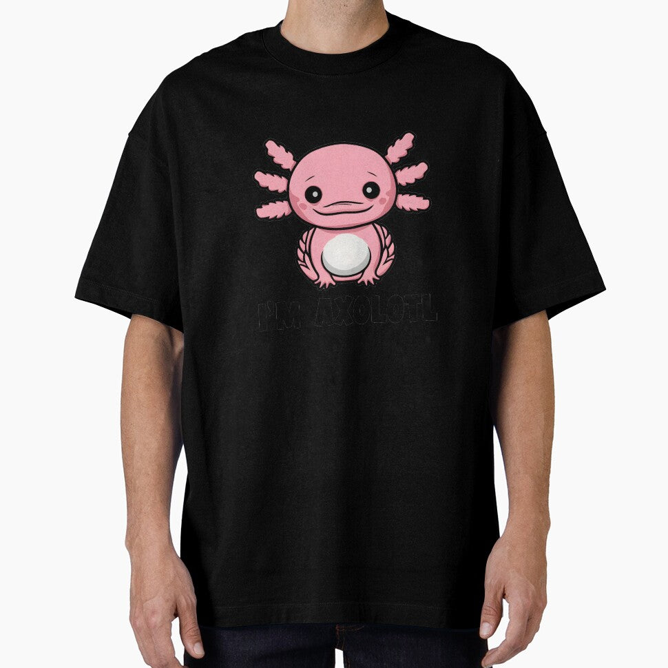 I'm Axolotl Cute Pink Funny Salamander Lover Boys Girls Gift by JellyFish1314