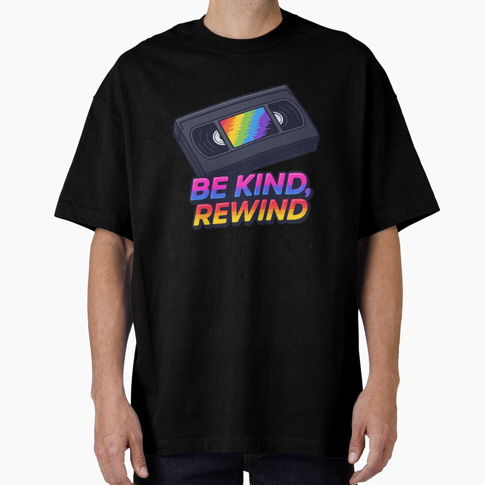 VHS Vibes – Be Kind, Rewind Retro Tape Design by Elias Kamstra