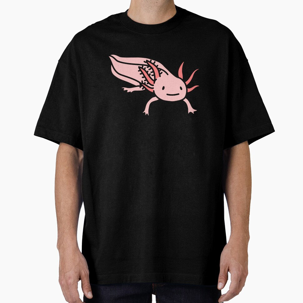 You Sure Axolotl Questions Cute Pink axolotl smiling by TamGustam
