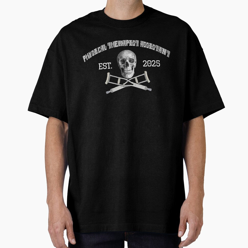 Physical Therapist Assistant Skull and cross bones by wowwmorgan