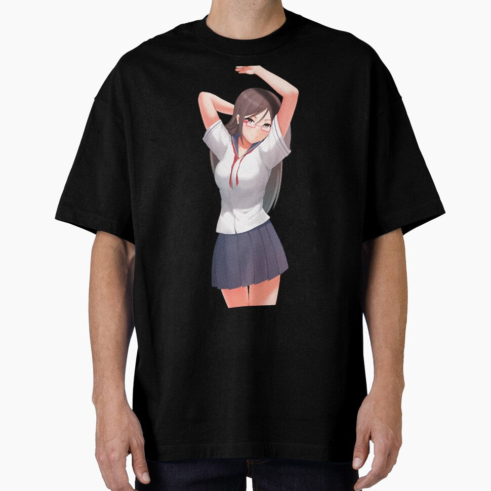 Cute Moe Anime Girl T-shirt Gift Idea by ughtLucus