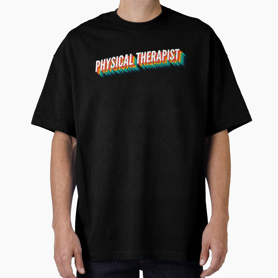 Physical Therapist Retro Vintage Label For The Best Physical Therapist by SVPOD