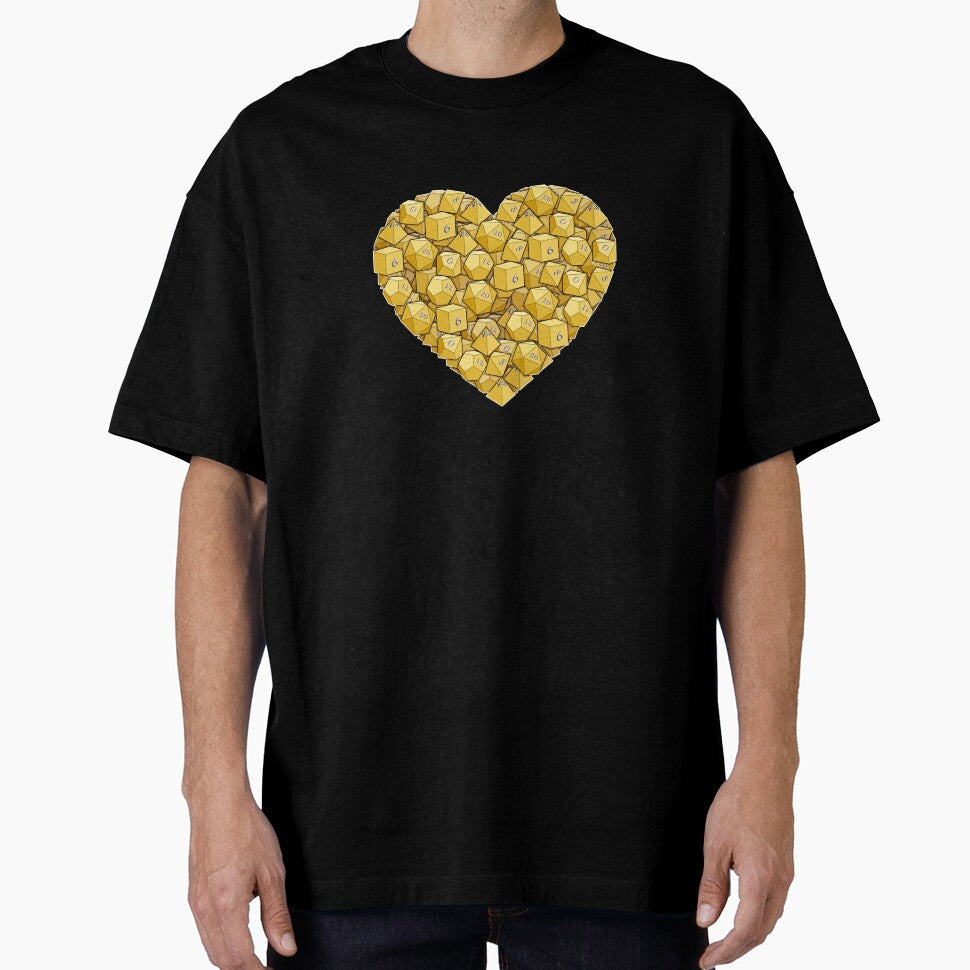 Dice Heart - Yellow by -Solarly-