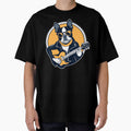 Boston Terrier Playing Guitar Wearing Sunglasses by Ameiva-Apparel