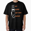 Eat Sleep Get High Climbing Bouldering Climbers by DerNerd