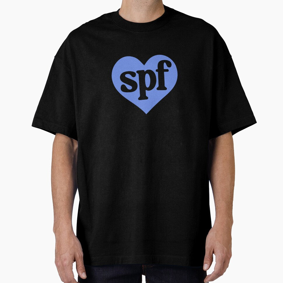 I Love SPF Skincare Lover Blue Aesthetic by Creative Brat Design Studio