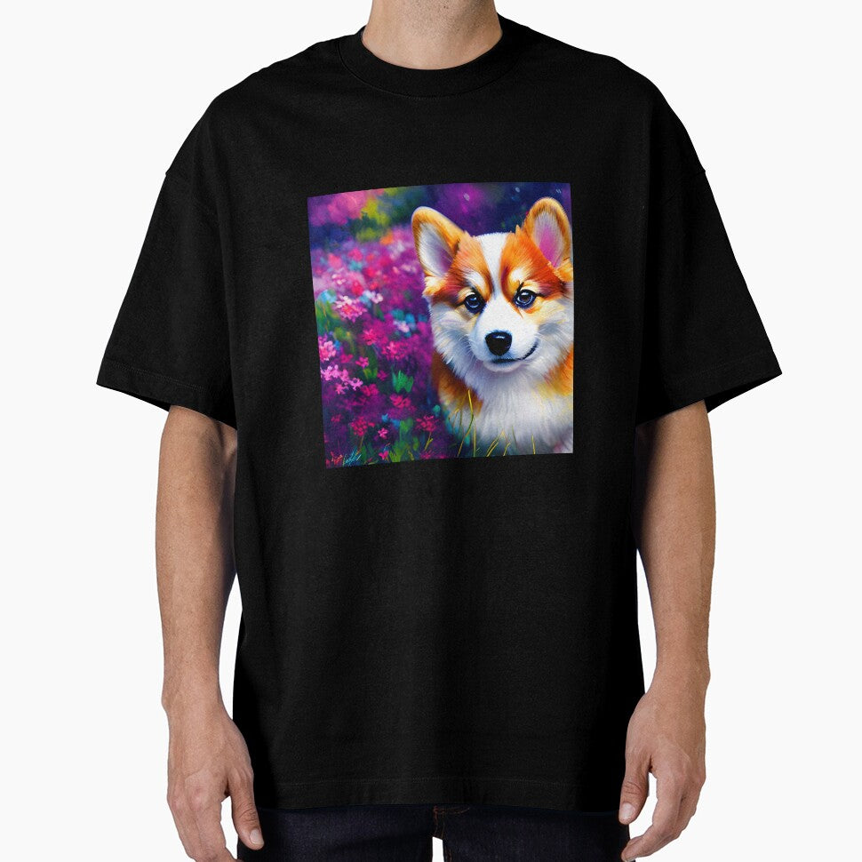 Adorable Corgi Pup - A Joyful Companion for Your Hom by RoslinShaw