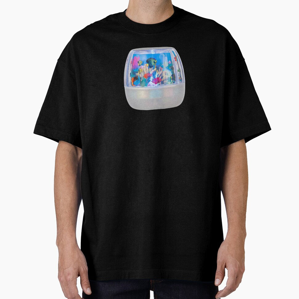 Y2K Desktop Bubble Aquarium Fake Tropical Fish by NostalgiaOS