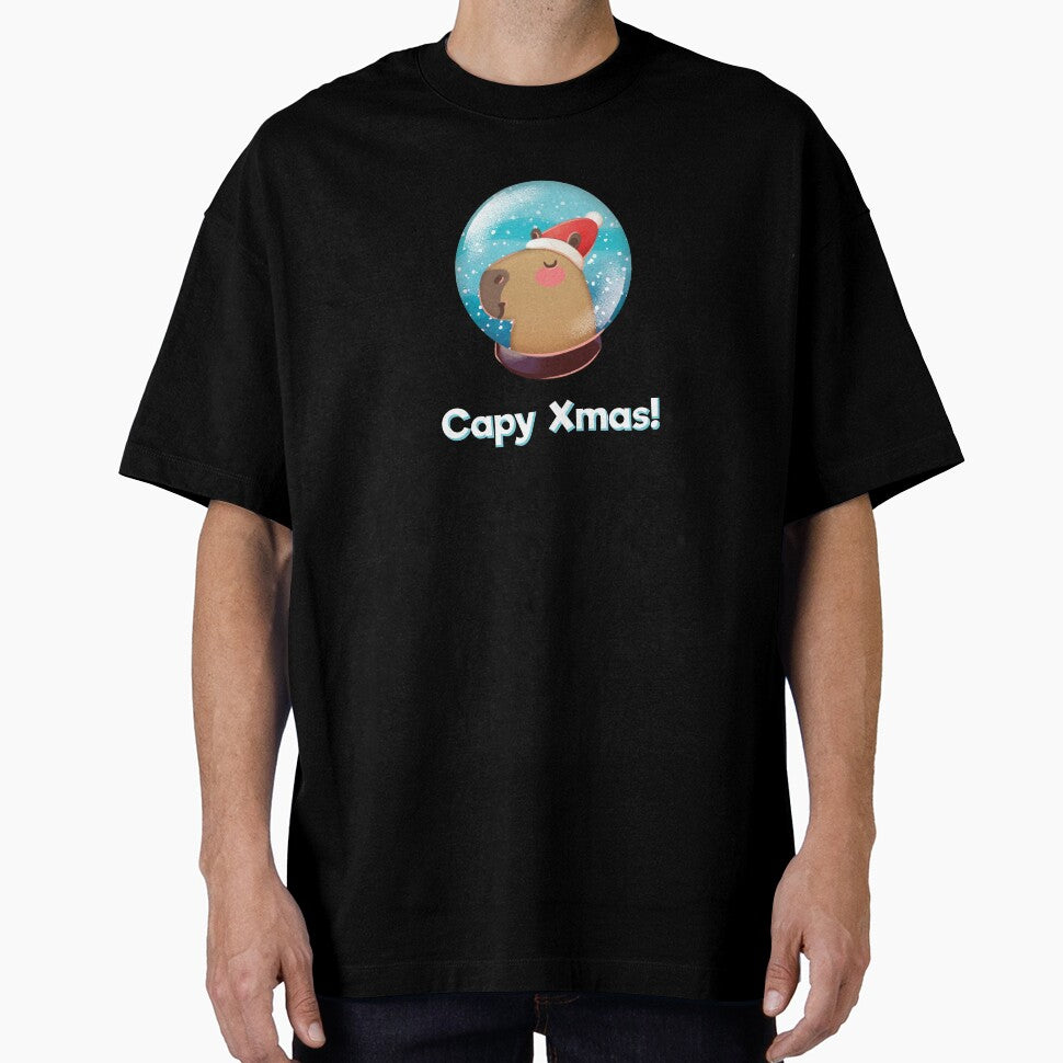 Capybara Capy Xmas Christmas by supermara